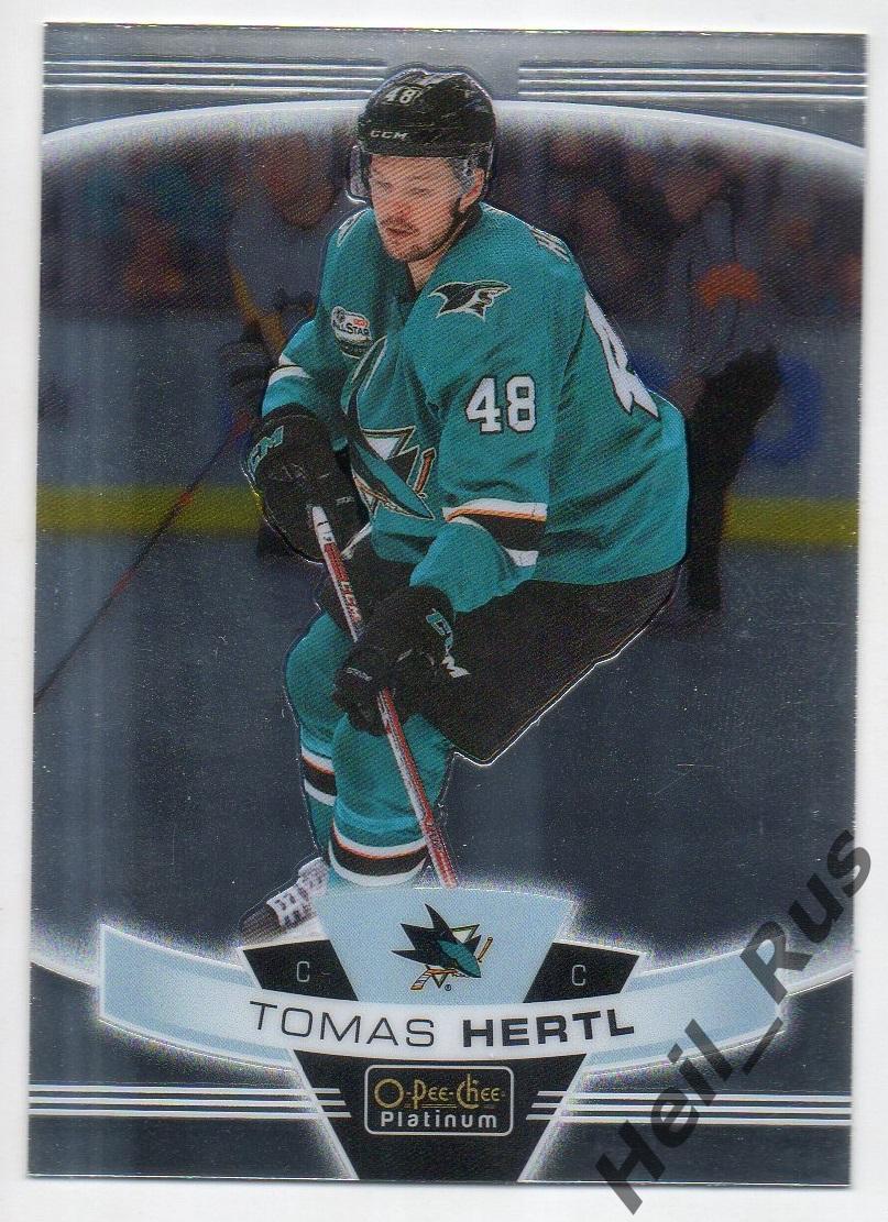 Хоккей Карточка Tomas Hertl/Томаш Гертл San Jose Sharks/Сан-Хосе Шаркс НХЛ/NHL