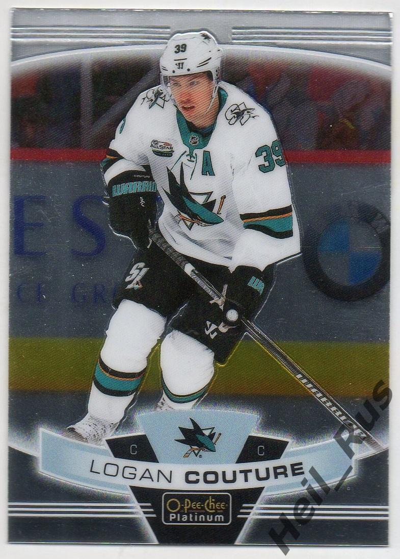 Хоккей Карточка Logan Couture Логан Кутюр San Jose Sharks/Сан-Хосе Шаркс НХЛ/NHL