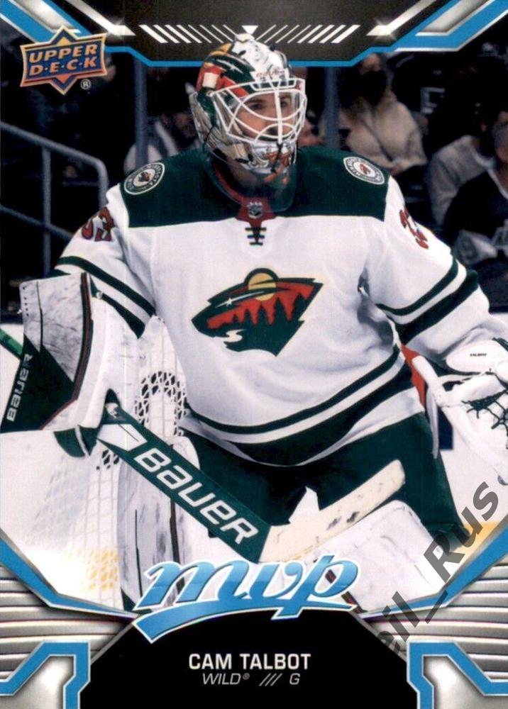 Хоккей. Карточка Cam Talbot/Кэм Тальбо (Minnesota Wild/Миннесота Уайлд) НХЛ/NHL