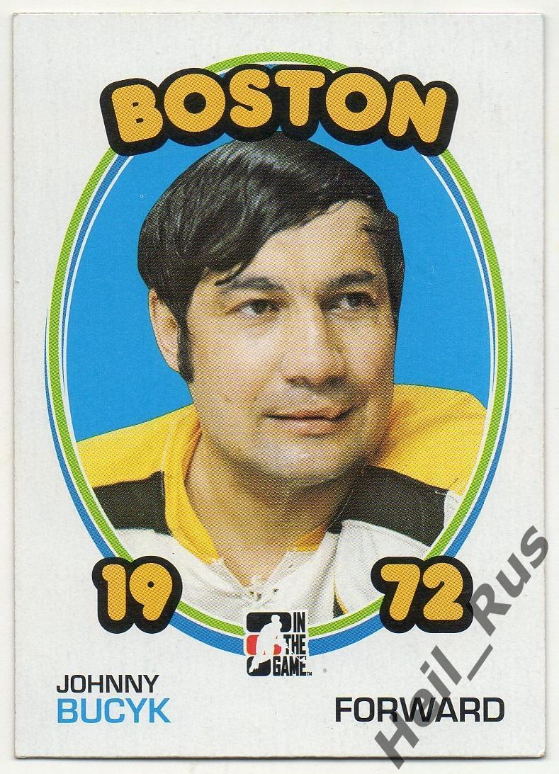 Хоккей. Карточка Johnny Bucyk/Джонни Буцик (Boston Bruins/Бостон Брюинз) НХЛ/NHL