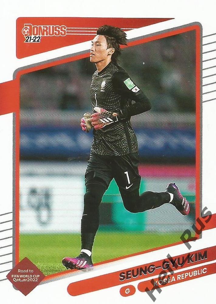 Футбол. Карточка Seung-gyu Kim/Ким Сын Гю (Республика Корея) 2022 Panini/Панини