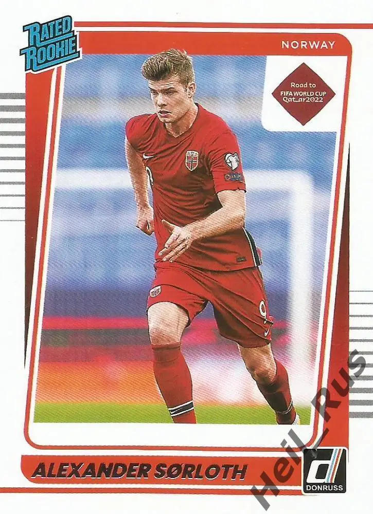 Карточка Александер Серлот Норвегия, Атлетико Мадрид, Вильярреал, Реал Сосьедад