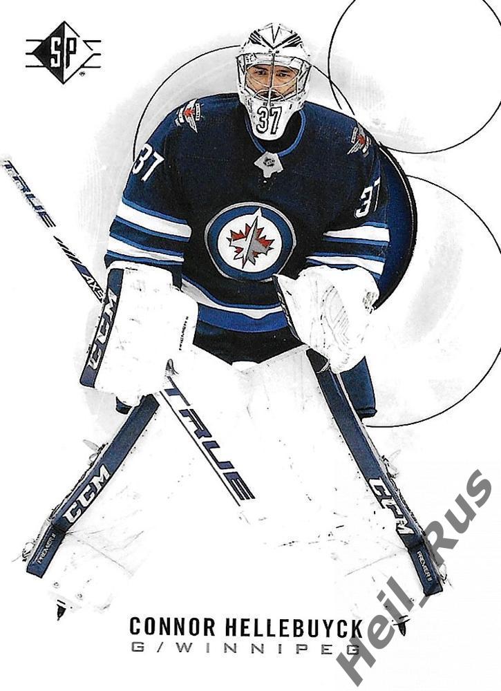 Карточка Connor Hellebuyck/Коннор Хеллебак Winnipeg Jets/Виннипег Джетс NHL НХЛ