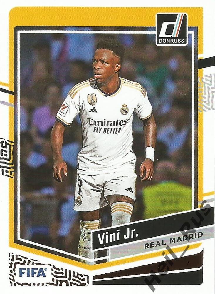 Футбол Карточка Vinicius Jr/Винисиус Жуниор Реал Мадрид, Фламенго Panini 2023-24