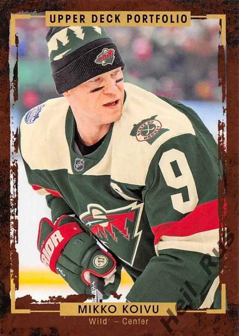 Хоккей Карточка Mikko Koivu / Микко Койву Minnesota Wild/Миннесота Уайлд НХЛ/NHL