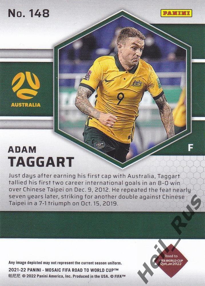 Футбол Карточка Adam Taggart/Адам Таггарт Australia/Австралия 2022 Panini/Панини 1