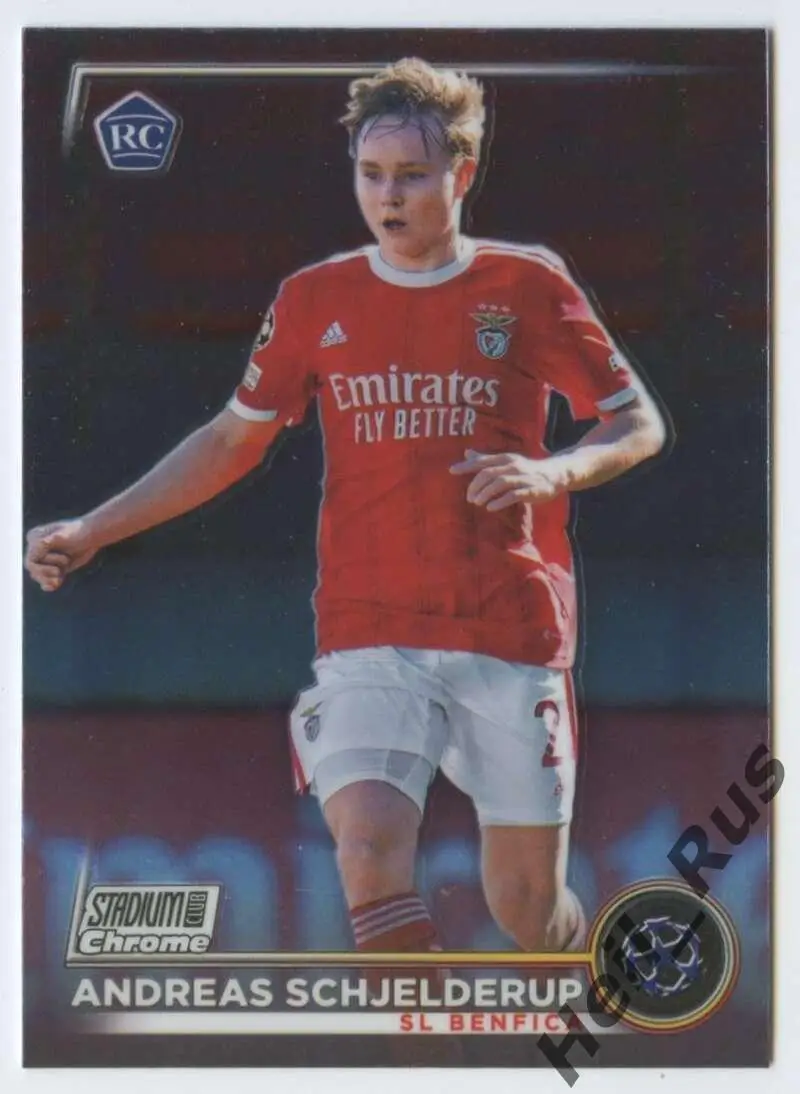 Карточка Andreas Schjelderup/Андреас Шельдеруп Бенфика Лига Чемпионов 2022-23