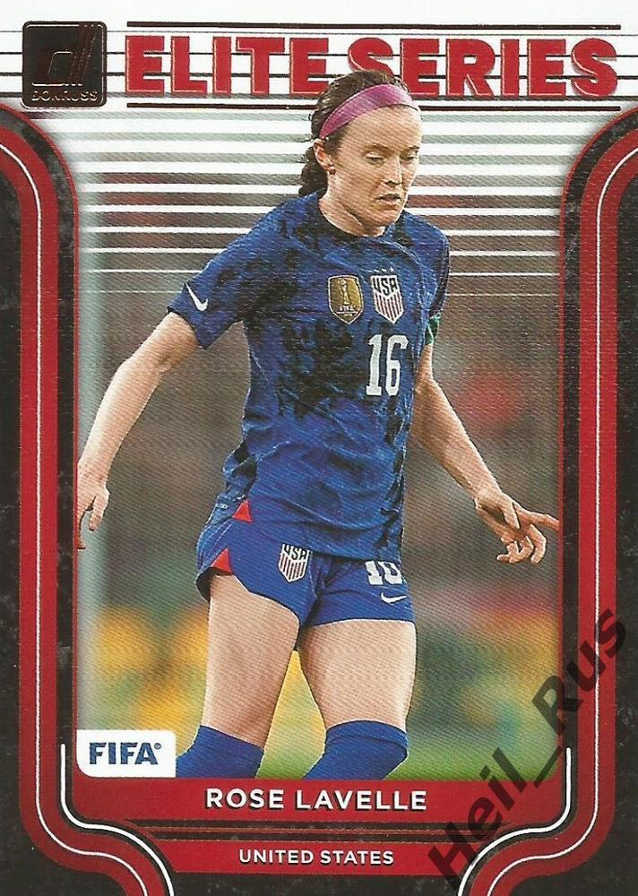 Футбол. Карточка Rose Lavelle/Роуз Лавелль USA/США Panini/Панини 2022-23 Donruss