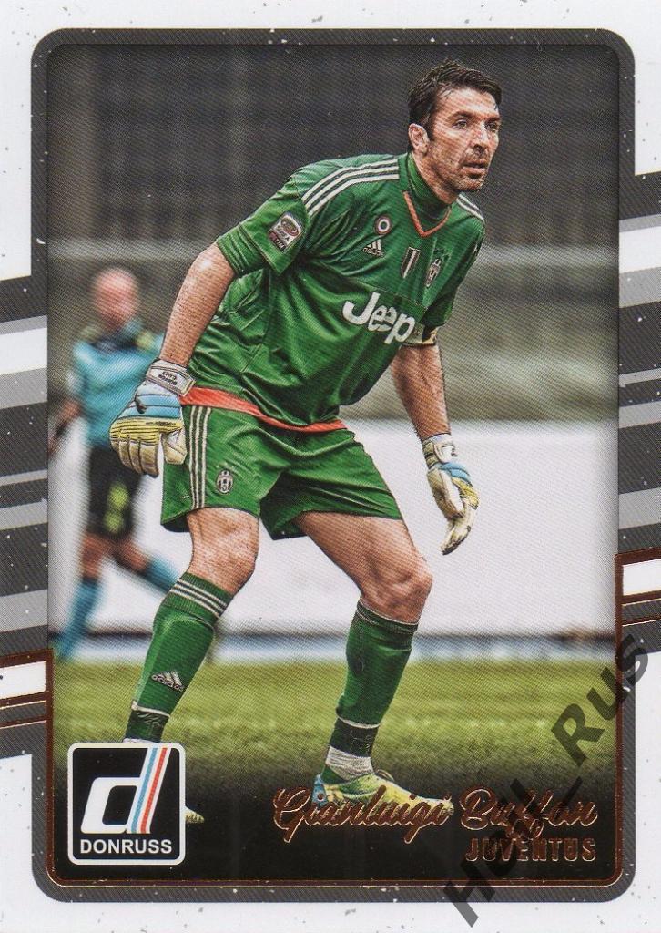 Футбол. Карточка G. Buffon/Джанлуиджи Буффон (Juventus/Ювентус) Panini 2016-17