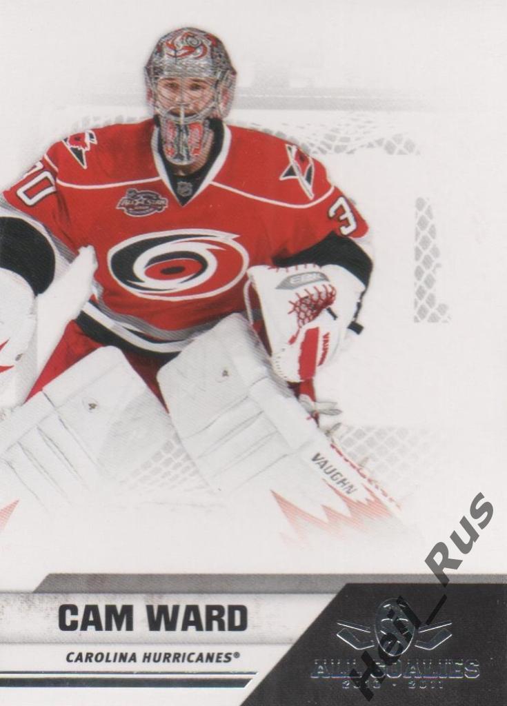 Хоккей Карточка Cam Ward/Кэм Уорд (Carolina Hurricanes/Каролина) НХЛ/NHL 2010/11