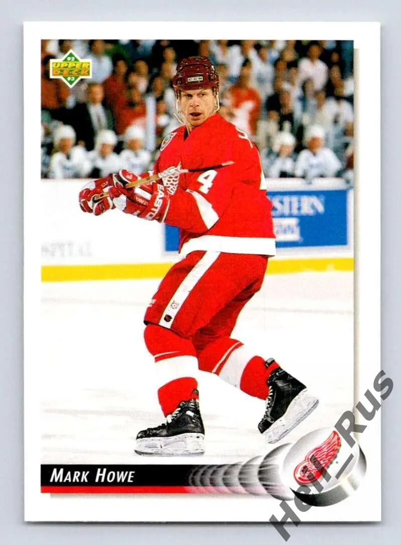 Хоккей Карточка Mark Howe/Марк Хоу (Detroit Red Wings/Детройт Ред Уингз) НХЛ/NHL