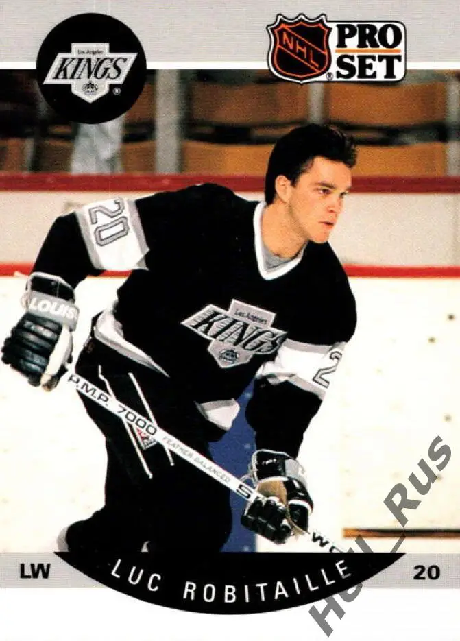 Карточка Luc Robitaille/Люк Робитайл (Los Angeles Kings/Лос-Анджелес) НХЛ/NHL