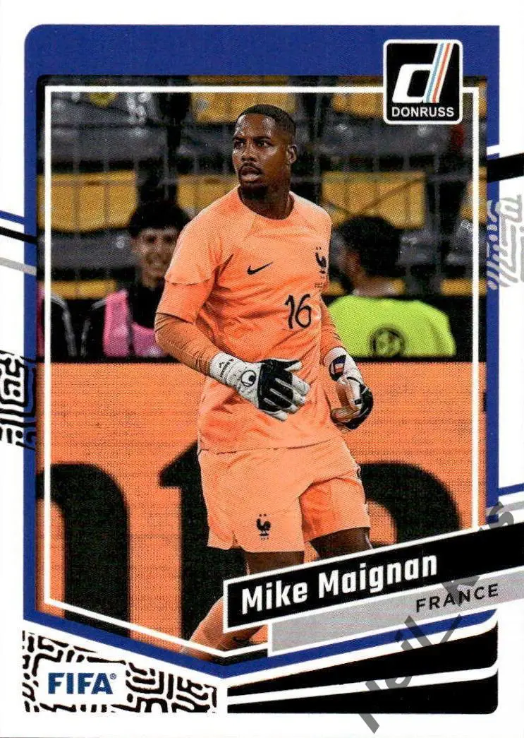 Футбол. Карточка Mike Maignan/Майк Меньян (Франция, Милан, Лилль) Panini 2023/24