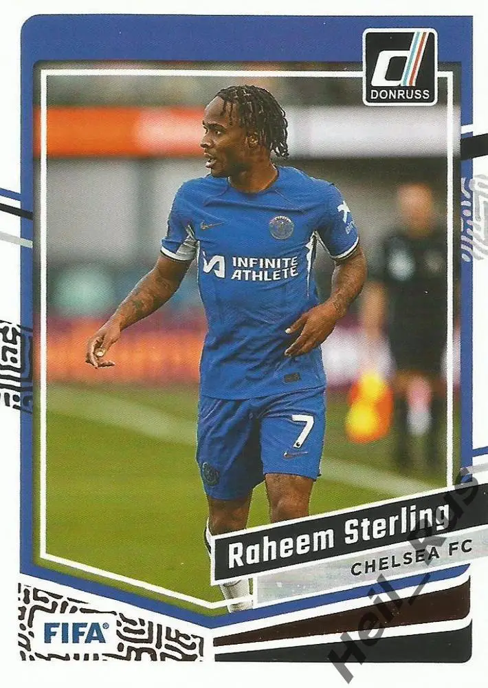 Футбол. Карточка Рахим Стерлинг Челси, Манчестер Сити, Ливерпуль, Арсенал Panini
