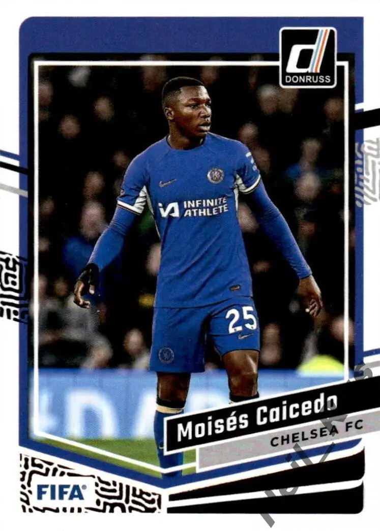 Футбол. Карточка Мойсес Кайседо (Челси, Брайтон энд Хоув Альбион) Panini 2023/24