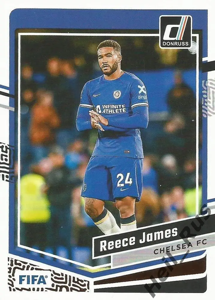 Футбол. Карточка Reece James/Рис Джеймс (Челси Лондон) Panini/Панини 2023/24