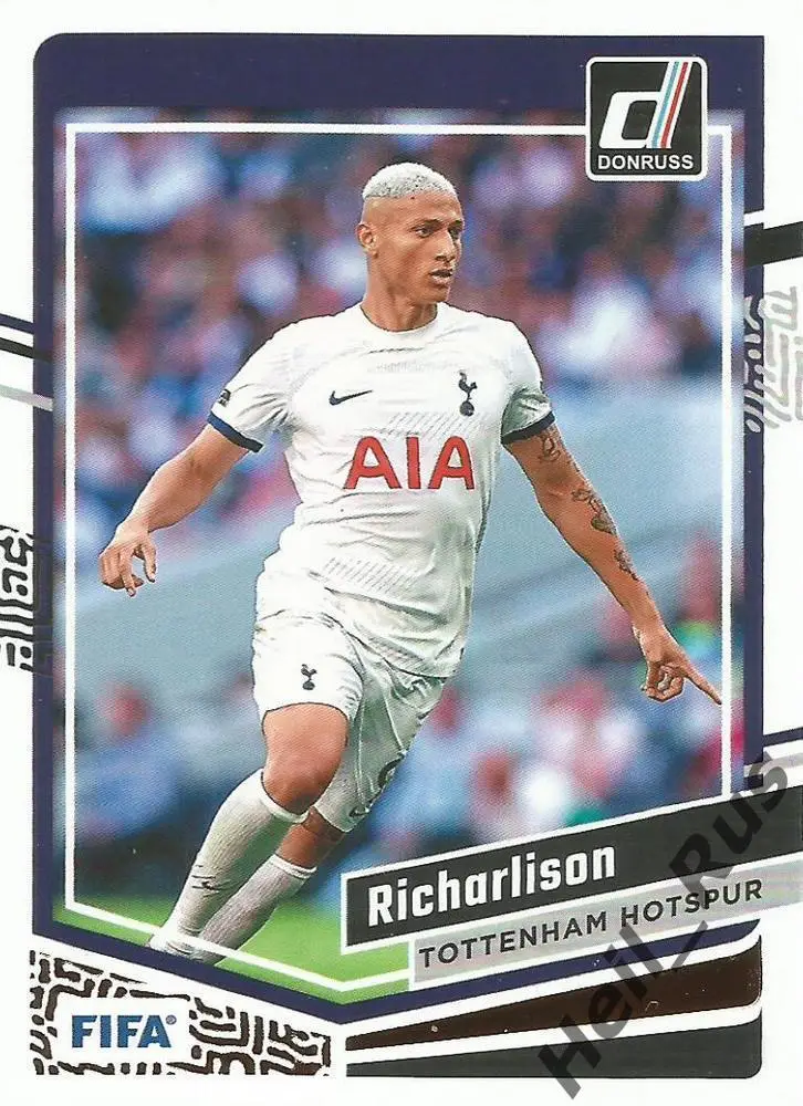 Футбол. Карточка Richarlison/Ришарлисон Тоттенхэм Хотспур/Эвертон/Уотфорд Panini