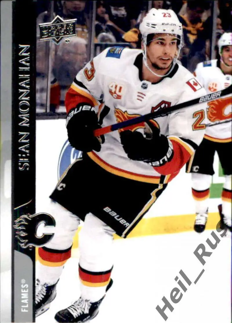 Хоккей. Карточка Sean Monahan/Шон Монахан Calgary Flames/Калгари Флэймз НХЛ/NHL