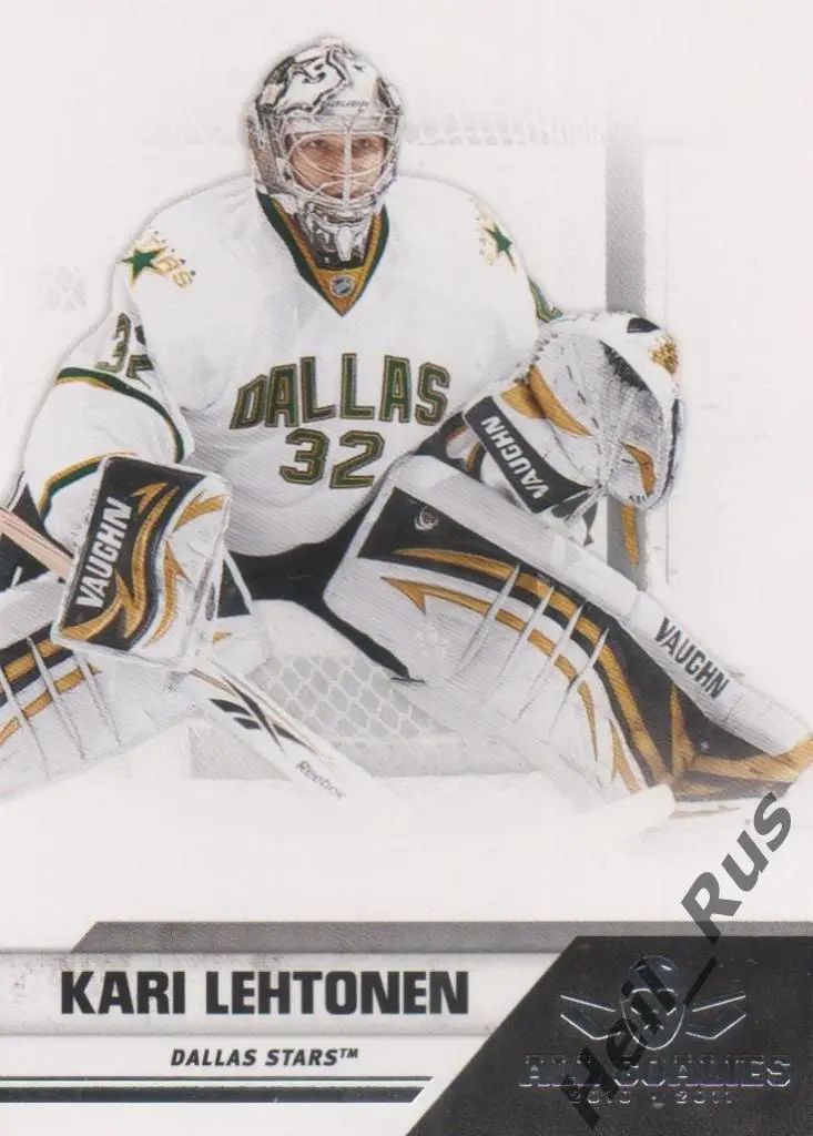 Хоккей. Карточка Kari Lehtonen / Кари Лехтонен Dallas Stars/Даллас Старз НХЛ/NHL