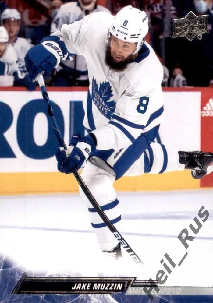 Хоккей; Карточка Jake Muzzin/Джейк Маззин (Toronto Maple Leafs/Торонто) НХЛ/NHL