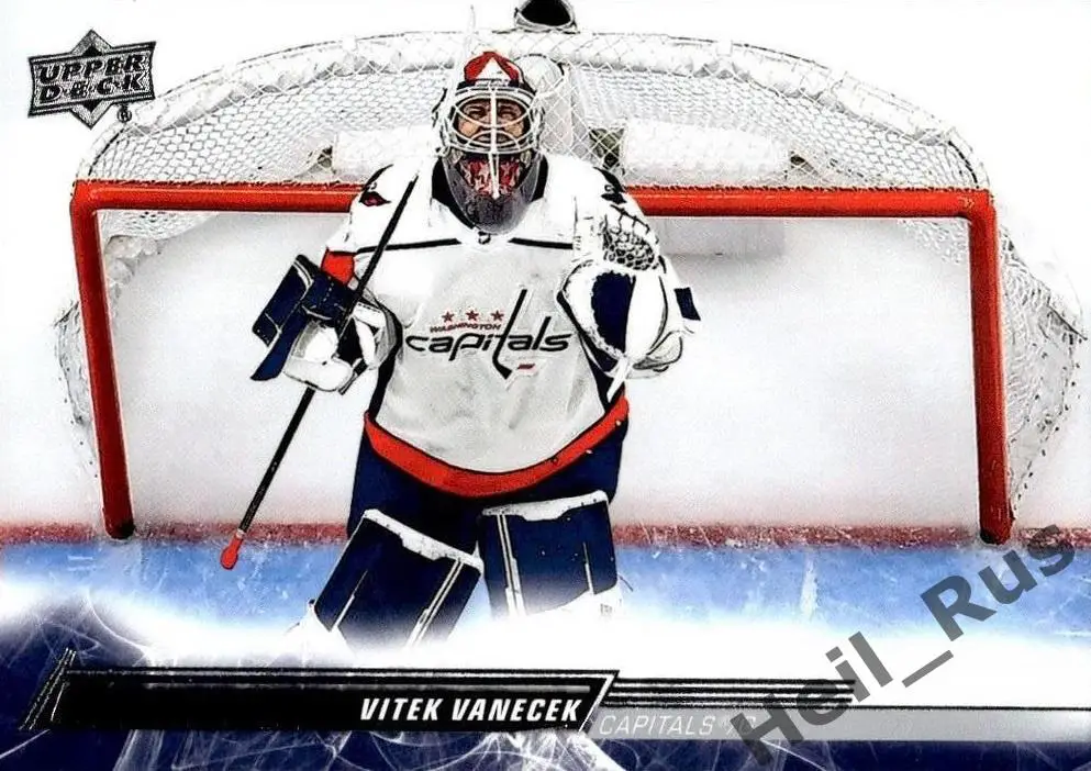 Карточка Vitek Vanecek/Витек Ванечек (Washington Capitals / Вашингтон) НХЛ/NHL