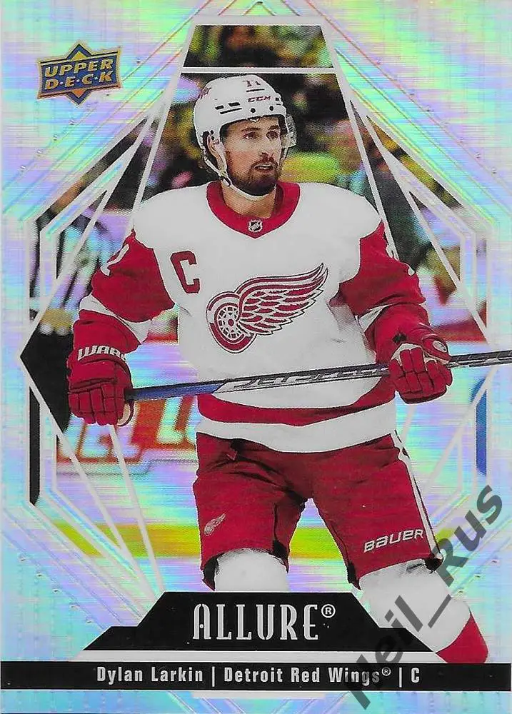 Хоккей. Карточка Dylan Larkin/Дилан Ларкин (Detroit Red Wings/Детройт) НХЛ / NHL