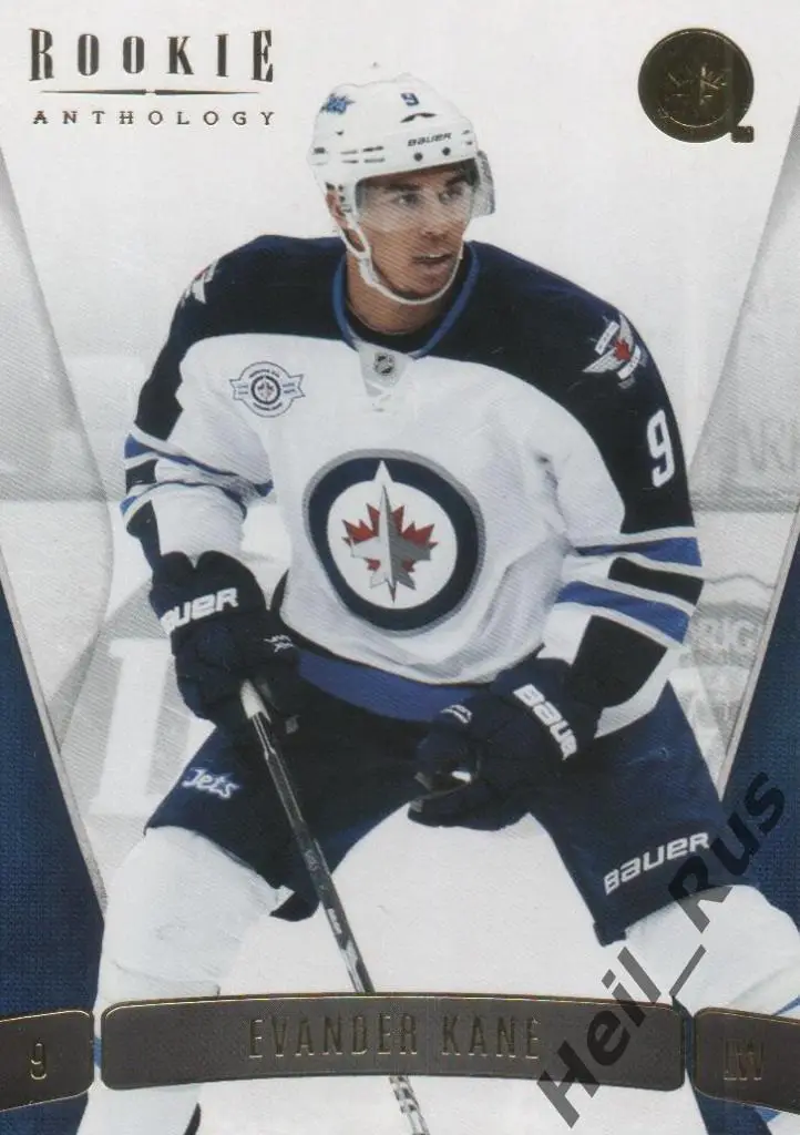 Хоккей; Карточка Эвандер Кейн (Winnipeg Jets/Виннипег, Динамо Минск) НХЛ/NHL/КХЛ