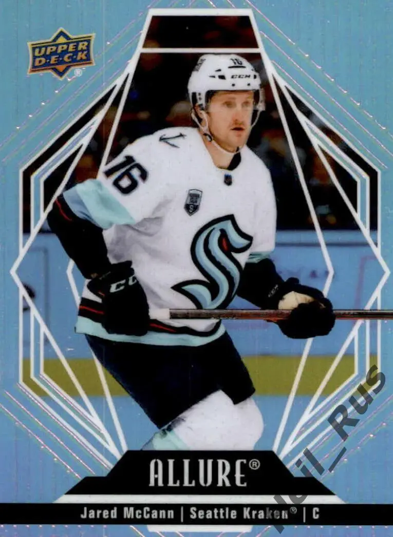 Хоккей. Карточка Jared McCann/Джаред Макканн Seattle Kraken/Сиэтл Кракен НХЛ/NHL