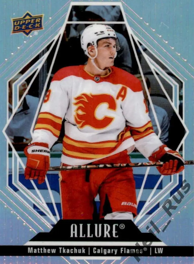 Хоккей. Карточка Matthew Tkachuk/Мэттью Ткачук (Calgary Flames/Калгари) NHL/НХЛ