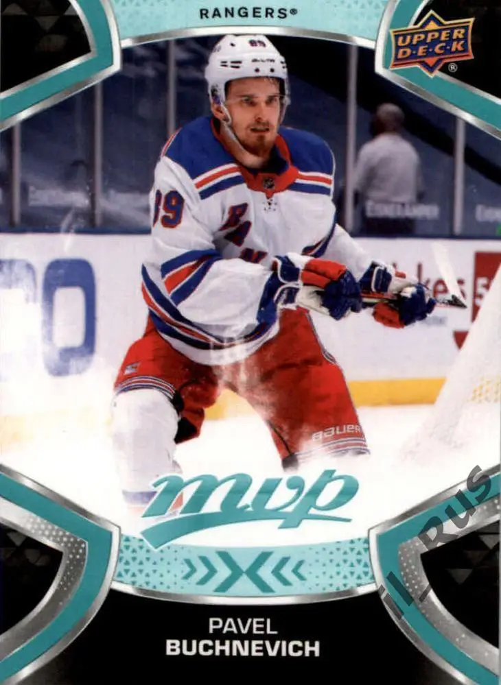 Хоккей. Карточка Павел Бучневич (New York Rangers, СКА, Северсталь) НХЛ/NHL, КХЛ