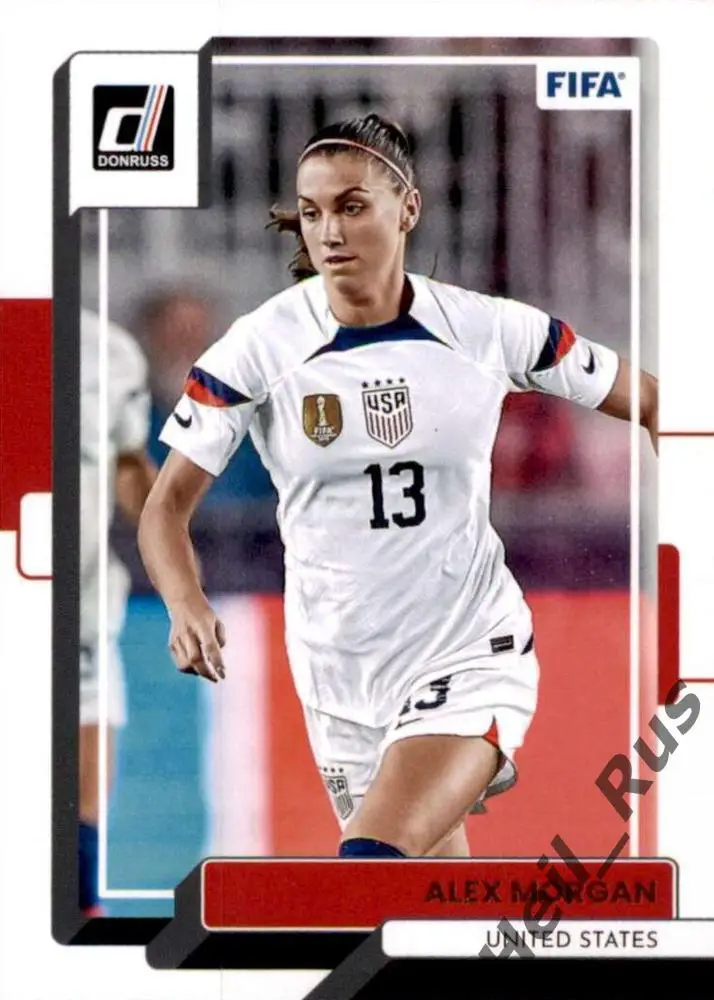Футбол. Карточка Alex Morgan/Алекс Морган (USA/США) Panini/Панини 2022-23