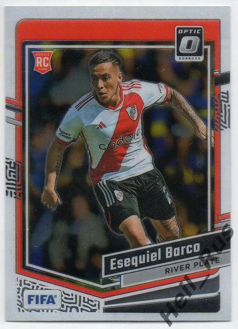 Футбол. Карточка Эсекьель Барко Ривер Плейт/Спартак Москва Panini/Панини 2023/24