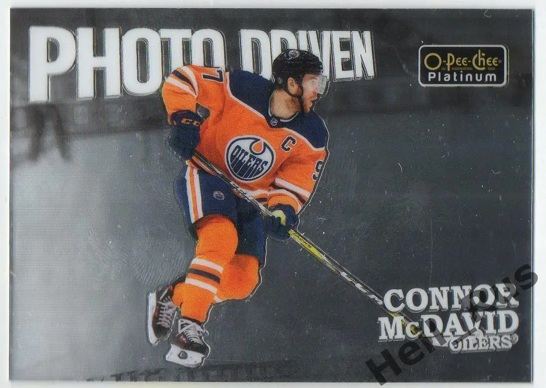 Хоккей Карточка Connor McDavid/Коннор Макдэвид Edmonton Oilers/Эдмонтон NHL/НХЛ