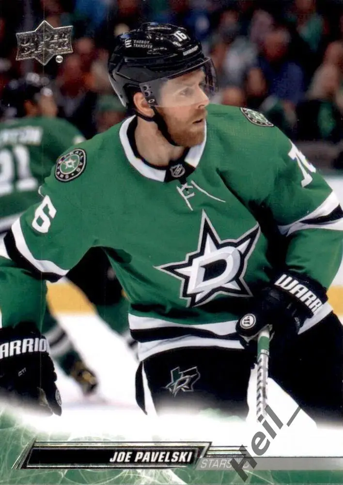 Карточка Joe Pavelski/Джо Павелски Dallas Stars/Даллас, Динамо Минск NHL/НХЛ КХЛ
