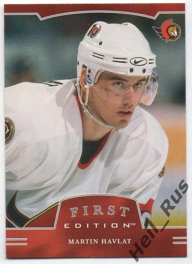 Хоккей. Карточка Мартин Гавлат (Ottawa Senators / Оттава, Динамо Москва) НХЛ/NHL