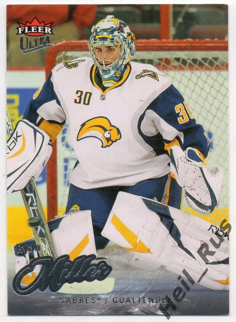 Хоккей Карточка Ryan Miller / Райан Миллер Buffalo Sabres/Баффало Сейбрз НХЛ/NHL