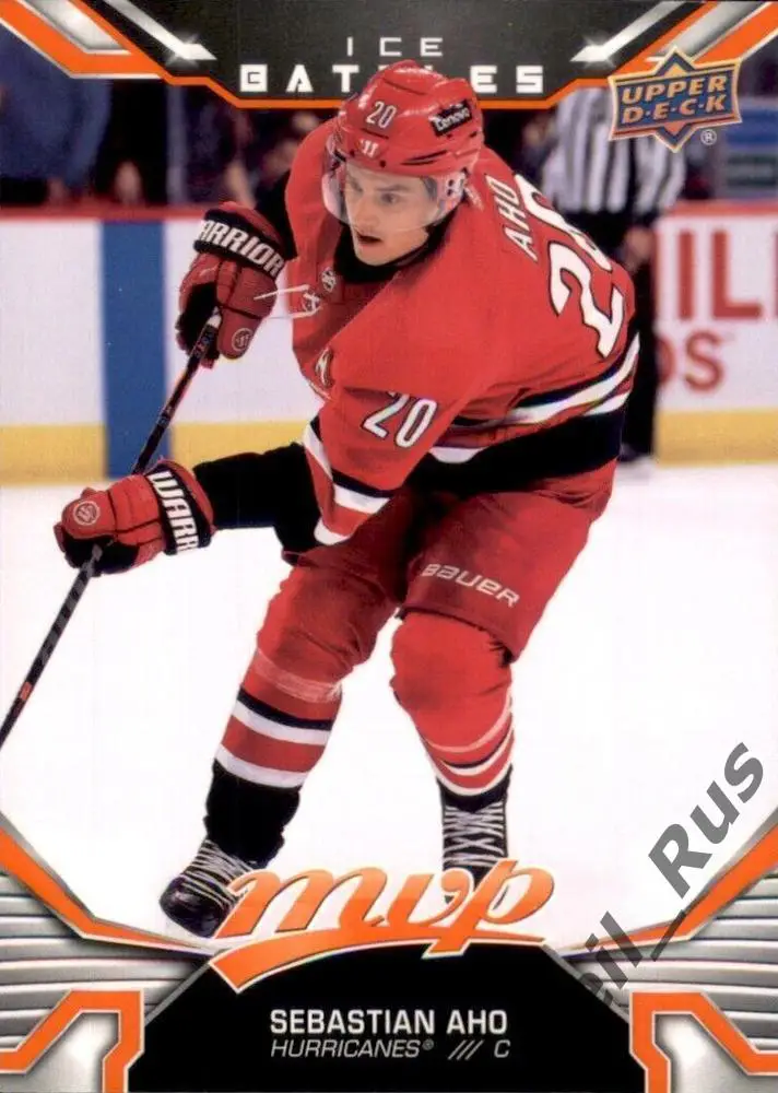 Хоккей Карточка Sebastian Aho/Себастьян Ахо Carolina Hurricanes Каролина NHL-НХЛ