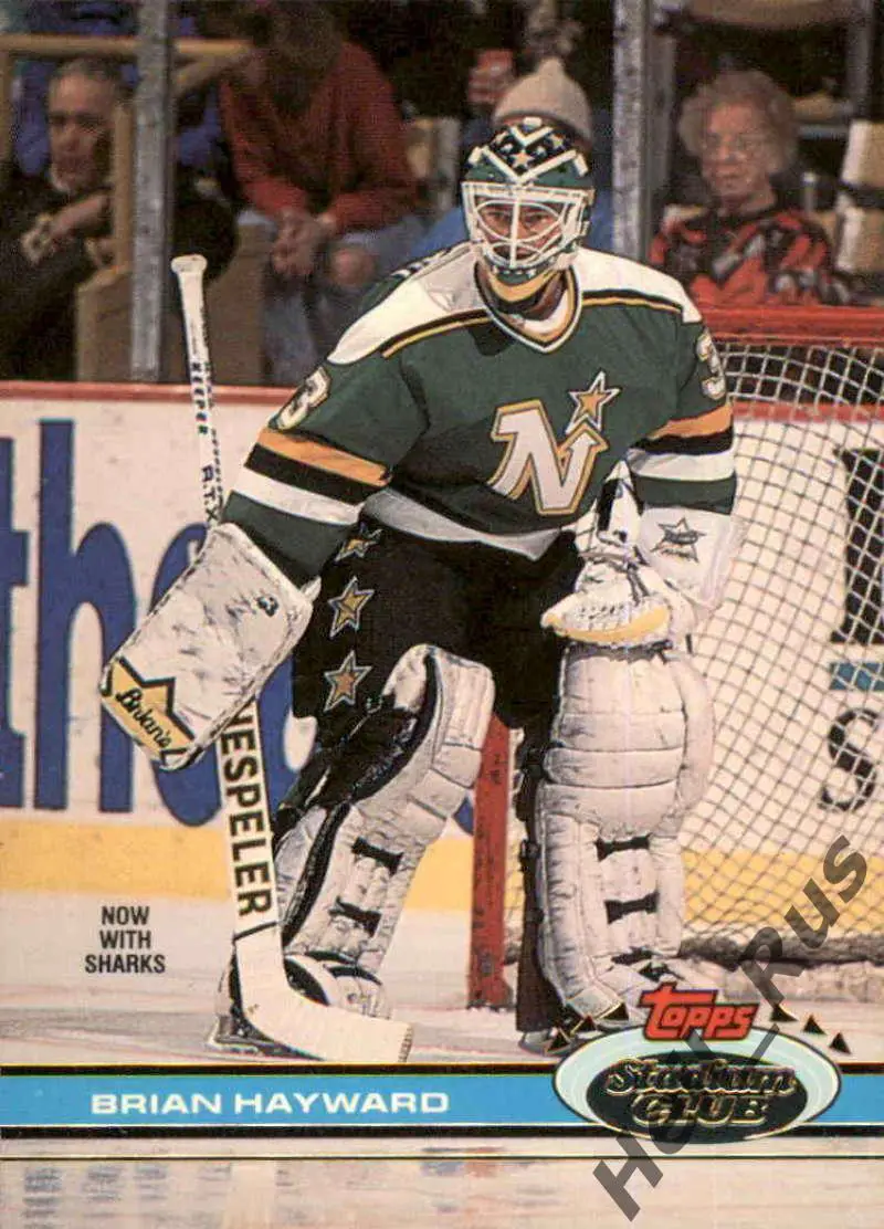 Карточка Brian Hayward/Брайан Хэйуорд (Minnesota North Stars/Миннесота) НХЛ/NHL