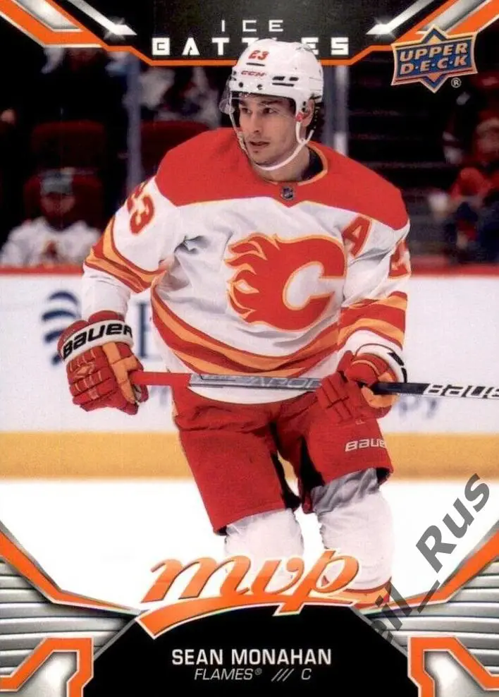 Хоккей; Карточка Sean Monahan/Шон Монахан Calgary Flames/Калгари Флэймз НХЛ/NHL
