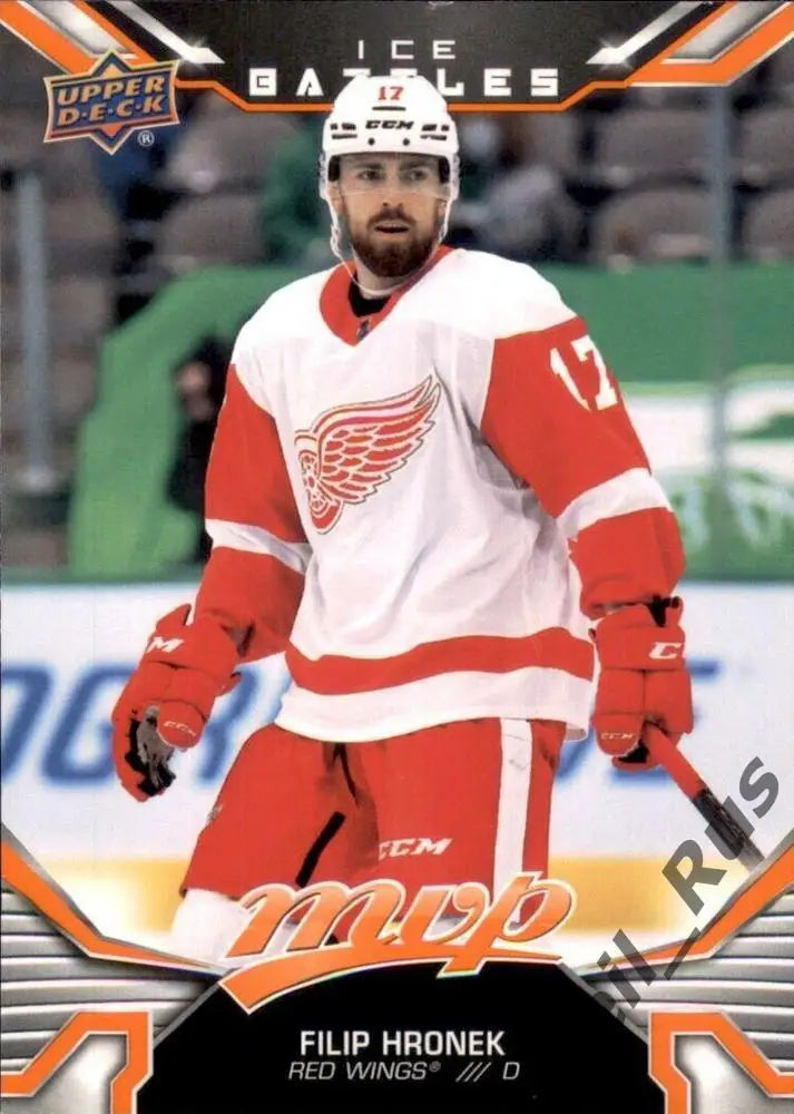 Хоккей. Карточка Filip Hronek/Филип Гронек (Detroit Red Wings / Детройт) НХЛ/NHL