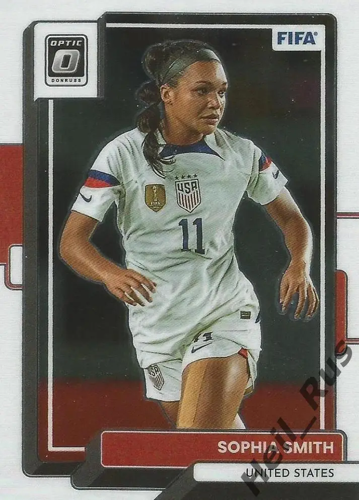 Футбол. Карточка Sophia Smith/София Смит (USA/США) Panini/Панини 2022-23 Donruss