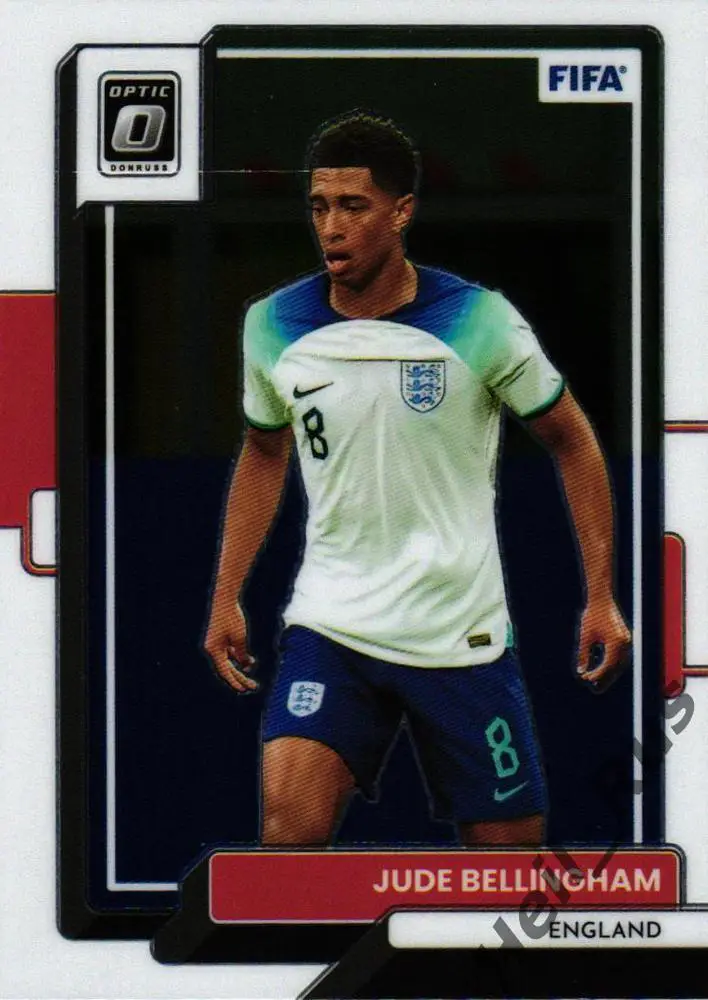 Футбол. Карточка Джуд Беллингем (Англия, Реал Мадрид, Боруссия Дортмунд) Panini