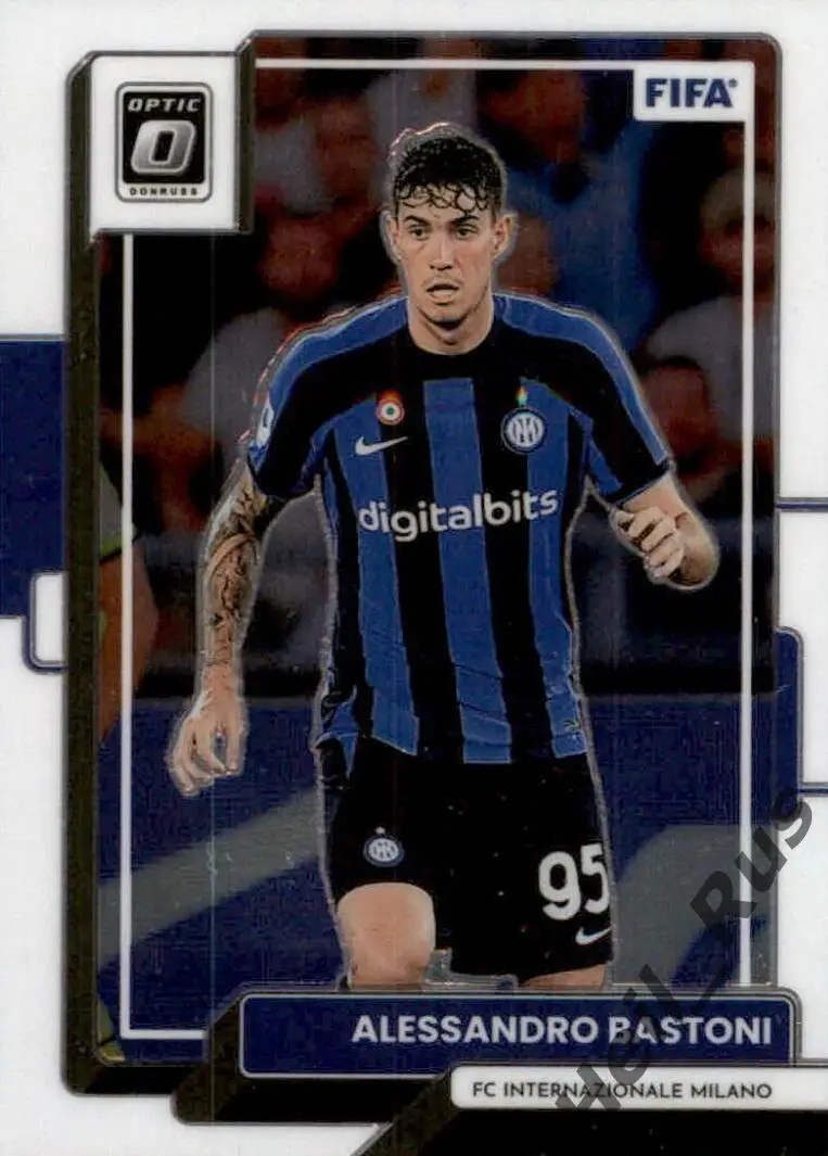 Футбол. Карточка Alessandro Bastoni/Алессандро Бастони (Интер) Panini 2022-23