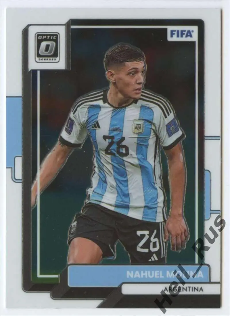 Футбол. Карточка Науэль Молина Аргентина, Атлетико Мадрид, Бока Хуниорс, Удинезе