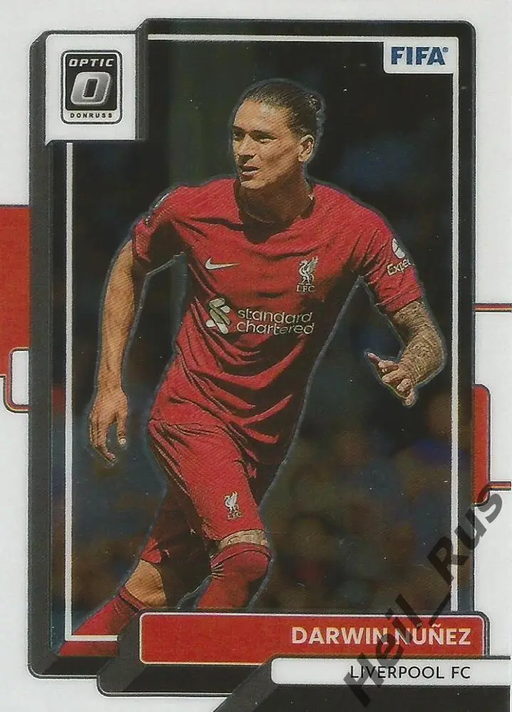 Футбол. Карточка Darwin Nunez/Дарвин Нуньес (Ливерпуль, Бенфика) Panini 2022-23