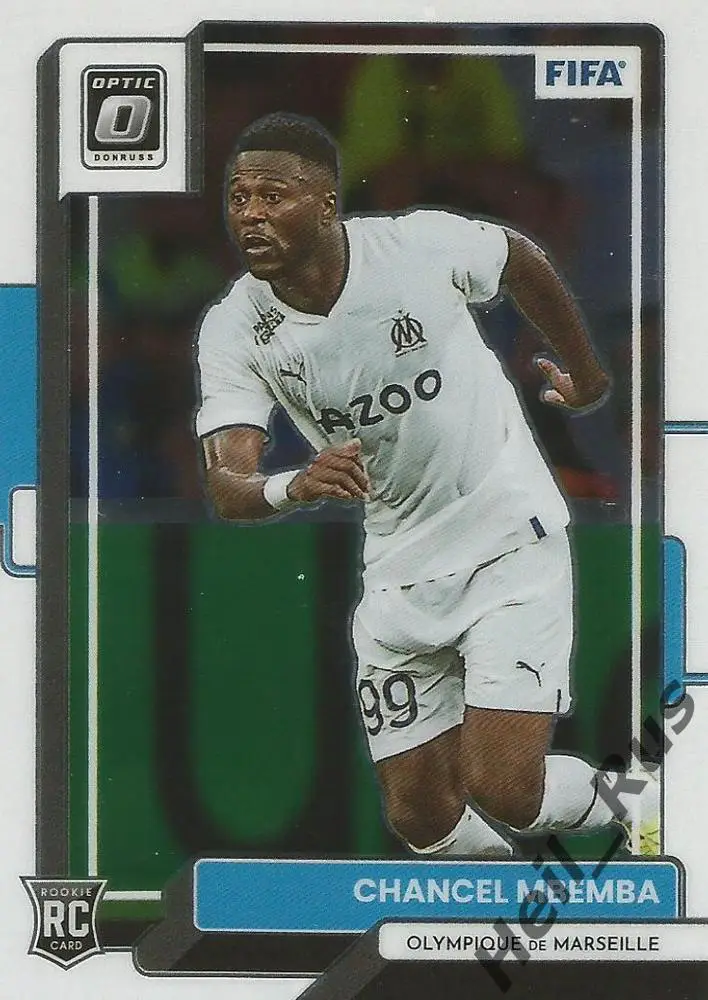Футбол. Карточка Шансель Мбемба (Олимпик Марсель, Ньюкасл Юнайтед, Порту) Panini