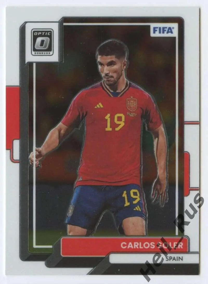 Футбол. Карточка Карлос Солер (Испания, Пари Сен-Жермен/ПСЖ, Валенсия) Panini