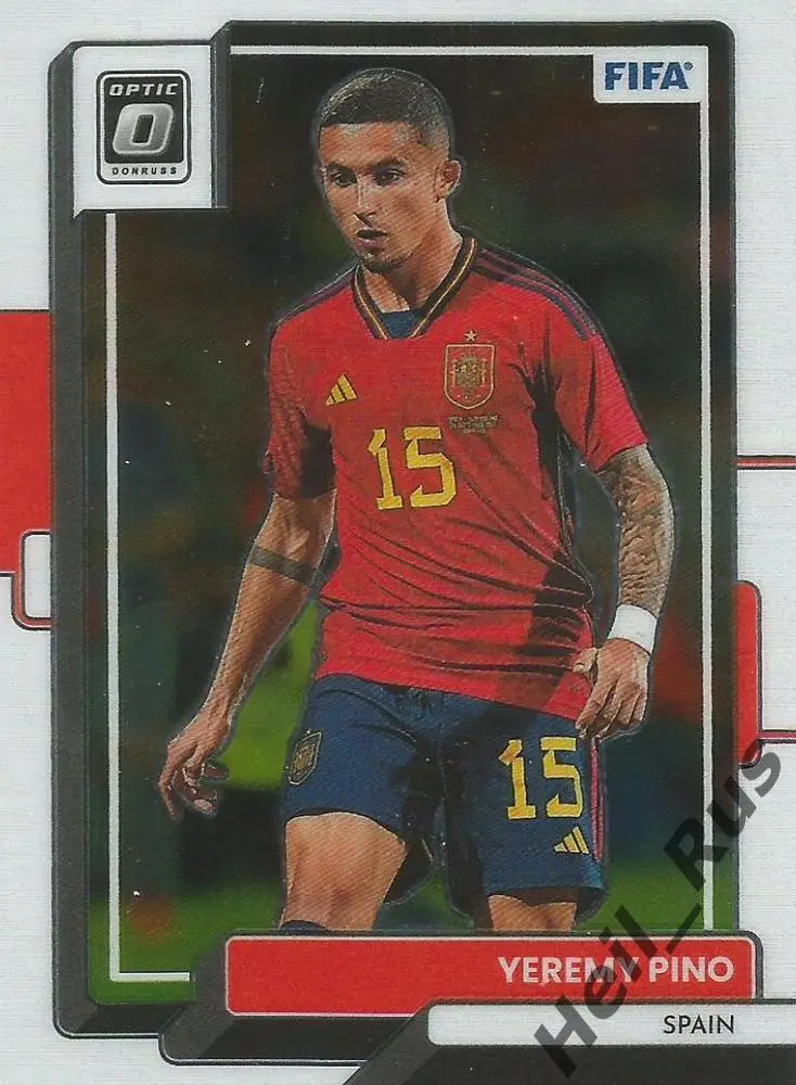 Футбол Карточка Yeremy Pino/Ереми Пино Испания, Вильярреал Panini/Панини 2022-23