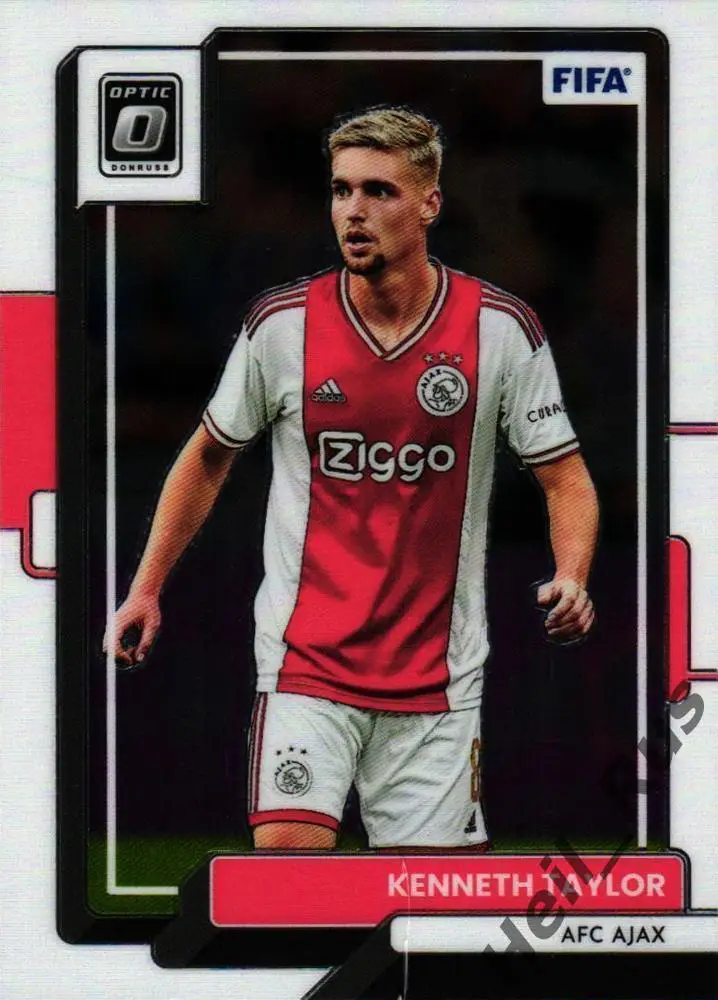 Футбол. Карточка Kenneth Taylor/Кеннет Тейлор Аякс Panini/Панини 2022/23 Donruss