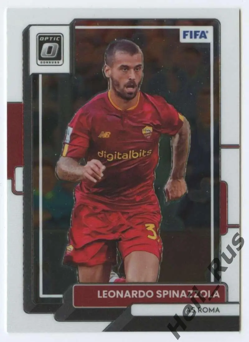 Футбол. Карточка Леонардо Спинаццола Рома/Ювентус/Аталанта/Наполи Panini 2022-23